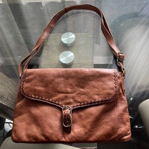 Crossbody brown bag